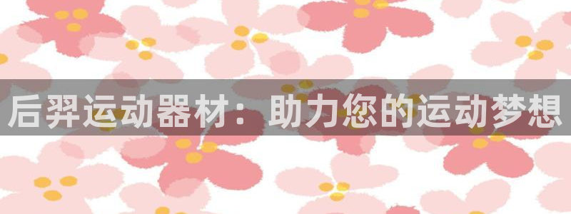 征途国际科技：后羿运动器材：助力您的运动梦想